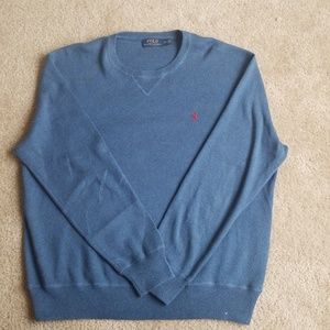 Ralph lauren sweater shirt blue label mens large